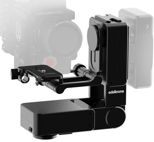 edelkrone HeadPLUS v3 PRO Motorised Pan and Tilt Head for Cameras up to 9 kg with Exclusive Point Tracking Function