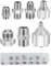 HUBEST 7 pcs of Airbrush Adaptor Set Airbrush Fitting Airbrush Connector kit for air Compressor & Airbrush Hose