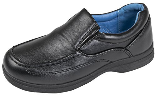 Lora Dora Zapatos escolares sin cordones para niños., color Negro, talla 31 EU