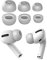Memory Foam Earplugs for AirPods Pro Earbuds Reduce Noise In Ear Earbuds Accessories Fits Airpods 3/Airpods Pro, Fits in Charging Case (S/M/L, Black) (Grey)