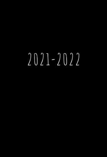 2021 - 2022: April 2021 bis März 2022 | A6 Kalender Mini Planer | 1 Woche auf 2 Seiten Wochenplaner | Soft-Cover Schwarz | Kalenderbuch Terminkalender ... Terminplaner Buchkalender Jahresplaner