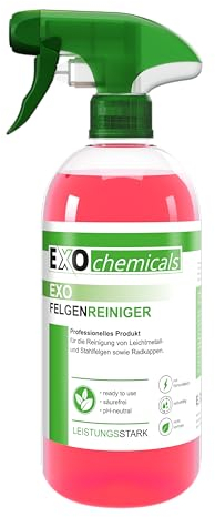 Felgenreiniger zur Felgenpflege | Professioneller Felgenreiniger für Leichtmetall & Stahlfelgen sowie Radkappen | pH-neutral und säurefrei (500 ml)