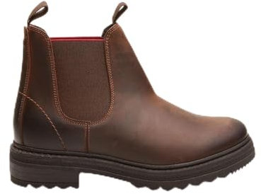 Bata Leder-Chelsea-Boots mit Track-Sohle