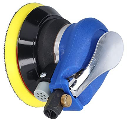 Poliermaschine, Exzenterschleifer mit starker Härte, 5 Zoll, 10000 U / min, zum Polieren von Holz, Metall, zum Wachsen von Autos, zur Entfernung von Rost(amerikanisch)