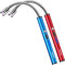 RONXS Electric Lighter, Candle Lighter Electric USB Rechargeable Lighters with Battery Display, Longer Flexible Neck Windproof Plasma Arc Long Lighters for Candles Fireworks BBQ(Blue&Red)