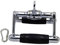 LAT Pull Down Bar,Rotating Press Down Bar,Tricep Rope,Strength Training Double D Row Handle Cable Attachment for Weight Workout,Cable Machine Accessories With Rubber Grips (D Bar Rotate)