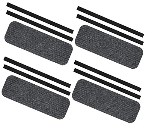 Beatifufu 4pcs Stair Treads Carpets Rv Step Rugs Stair Mats Cover for Slip Feature