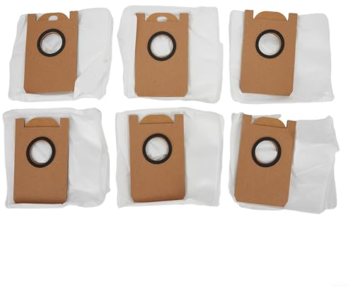 Lot de 6 sacs à poussière de rechange pour aspirateur robot imou L11 Pro - Sacs d'aspirateur de grande capacité