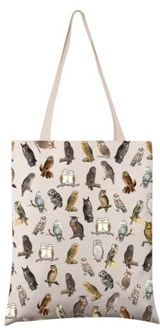 Zuo Bao Eulenliebhaber, Geschenk, weise Eule, Einkaufstasche, Eulen-Motiv, Geschenk, eule, CM