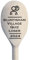 Quiz Loser- Wooden Spoon for Last Place. Joke Gift for PTA, Village, Community, Pub Quizzes.