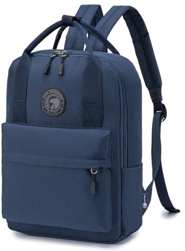 SUCIKORIO 40x30x10cm Lufthansa Travel Backpack Underseat Cabin Bag Luggage British Airways Waterproof Oxford Travel Rucksack Cabin Size for Plane Hand Luggage with 14 Inch Laptop Compartment, Blue