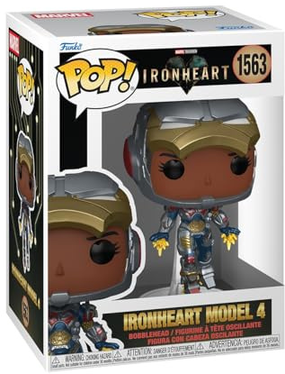 Funko POP! Vinyl: Ironheart - Armor Model 4 | Official Superheroes Merch - Collectable Vinyl Figurine for Shelf Display - Birthday Gift Idea for Fans and Collectors