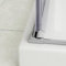 Dusche Schwallschutzleiste 95 cm, Aluminium Chrom Schwallschutzleiste duschwasserstop für Duschwand Wasserabweiser Duschkabine duschdichtung Schwallschutz