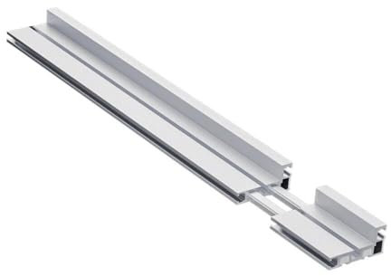 Adjustable 75 T-Track Miter Saw Fence for Woodworking Accessories Table Saw Fence with Laser Measure Miter Gauge Fence Fits Portable Table Saws Band Saws and Cabinet Saws (400MM)