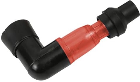 Connettore per candele flash-motorcycle lampeggiante per le candele, motocross 90 gradi Coperchio di resistenza alla candela | Per la maggior parte questo connettore per le canneuli aumenta l'efficie