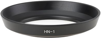 MechPort 52mm Metal Screw In Lens Hood Compatible with Nikon HN-1 HN1 Compatible with Nikkor 24/2.8 28/2 35/2.8 35/3.5 Lens