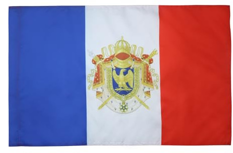 Pavillon Napoléon Premier Empire Français Empire Napoléonien De France 2 Œillets Géant Pavillon Fly Bannière De Drapeaux Personnalisés Pour Bateau Bar Intérieur 90X150Cm