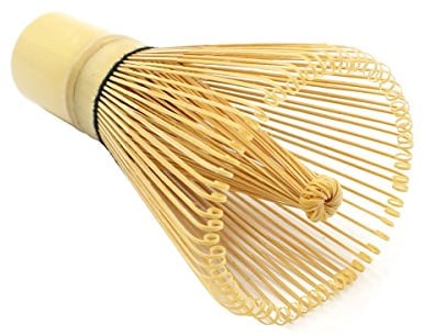 Ulable Bambus-Teebesen, Chasen, für Matchapulver, für die japanische Teezeremonie, erhältlich mit Besenborsten, Bambus, 60-70 prongs