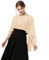 Hotshawl Capelets für Damen, Chiffon-Umhang, Schals und Wickeltuch, für Abendkleid, Hochzeitsumhänge, Champagner, Einheitsgröße