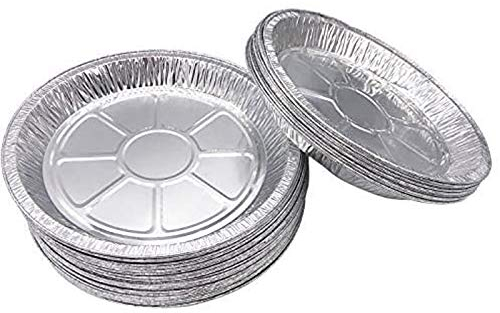 Hochwertige Kuchenformen aus Alufolie, 50 Stück/Set Einweg-Formen aus Stanniol für Torten und Quiche. ⌀ 6 inch (50pcs)