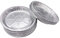 Aixin Lot de 50 moules à tarte en aluminium de qualité supérieure Moules jetables en aluminium pour tartes et quiches. ⌀ 6 inch (50pcs)