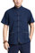 Manche Courte Tang Costume Casual Kungfu Vestes De Style Chinois Shirt Tai Chi Coton Vêtements De Formation pour Homme Femme