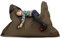 LAZY BAG Riesen-Sitzsack XL 160x125 cm mit 300 Liter | Sitzkissen 2-in-1 für Kinder & Erwachsene | Bequeme Indoor & Outdoor mit 3 Mio. EPS-Perlen für perfekte Ergonomie | Deutscher Marken Hersteller