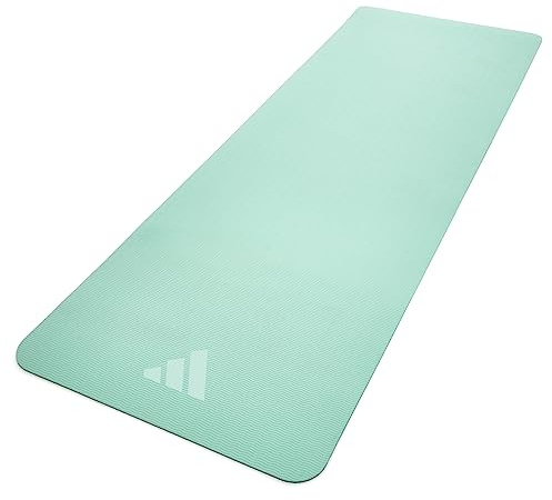 adidas Doppelseitige Yoga-Matte - 6mm - Blau / Mint