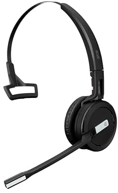 EPOS Impact D 10 Phone II - EU II - Kabelloses DECT-Headset für Tischtelefone, Geräuschunterdrückend, Mehrere Tragestile, Lange Akkulaufzeit, ActiveGard, Ideal für Büroprofis