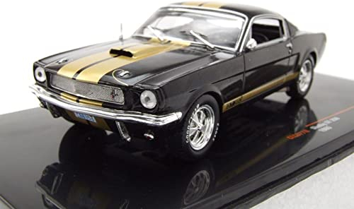 Ixo Ford Shelby Mustang GT 350 1965 schwarz Gold Modellauto 1:43 Models