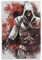 DARXGB Foto Auf Leinwand 60x90cm Auditore Ezio Splash Assassin Game Print Picture Paintings for Living Room Bedroom Decoration Senza Cornice