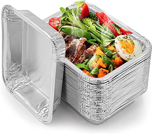 Mamatura Napoleon Gas Grills Small Aluminium Trays, 50 Napoleon Aluminium Drip Trays, Grease Trays, Gas Grill, Gill Cups, Napoleon Grill Accessories, Travel-Q, Smoker, Rogue Asiettes Aluminium Grill