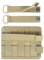 MOOKEENONE Molle Patchpanel, Organizer-Tasche, Einsatz-Befestigung für taktische Weste, Tasche, Konverter-Adapter
