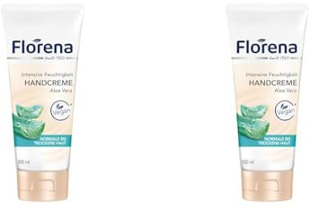 Florena Handcreme Bio-Aloe Vera, 2er Pack (1 x 100 ml)