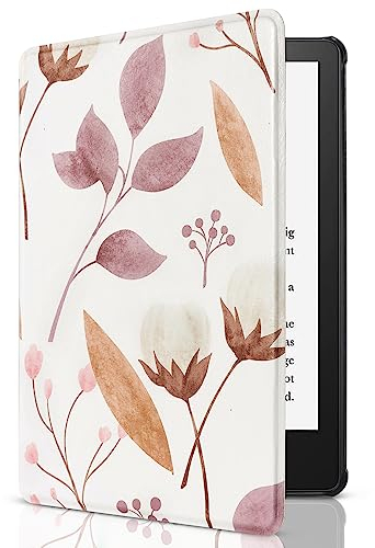 CoBak Étui pour Amazon Kindle Paperwhite 6,8 - Compatible avec Les appareils 11e génération (modèle 2021), Une Housse de Protection avec Mise en Veille/réveil Automatique