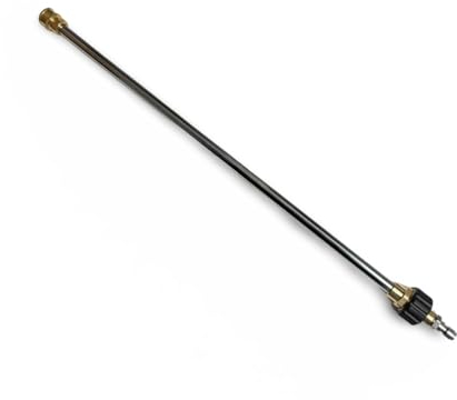 M&M Smartek Hochdruckreiniger Lanze, 58cm Verlängerungsstab, Edelstahl, 1/4 Schnellkupplung, bis 200 Bar/60°C, Robust & Langlebig, Ideal für Effektive Reinigung, Einfache Montage, Universal Einsatz