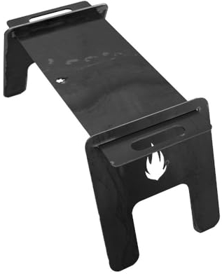 Feuerfest 123 - Campinggrill Steckbar [70x30 cm] - Outdoor-Grill Feuerplatte, Steckgrill Stahl für Abenteurer - Festival, Camping, Vanlife, Angeln - Grill-To-Go [100% - Made in Germany]