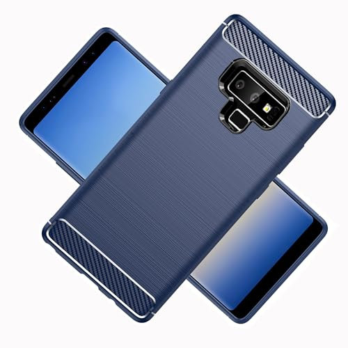 LXHGrowH Cover per Samsung Galaxy Note 9, Custodia Antiurto Protezione Flessibile Gel Silicone TPU, Custodie Antishock e Antigraffio Paraurti Caso Cellulare Cover Case Protettiva, Blu