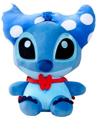 Simba Toys – Disney Doorables Plüschfigur Stitch aus Lilo und Stitch – weiche Kuschelfigur ca. 25 cm mit Kulleraugen – geeignet ab den ersten Lebensmonaten – schönes Geschenk für Klein und Groß