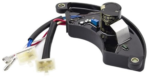 BGFIVKAD 1 pz 3KW 5KW AVR Generatore Regolatore di Tensione Automatico Stabilizzatore Monofase Pannello di Controllo Trifase Parti Generatore a Benzina(5kw 3 Phase 8wires)