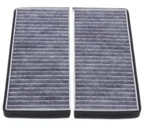 VHJIO Filtro Aria abitacolo for Ford Fiesta 1.0 GTDi 2013-2015 1.3L 2008-2012 1.5L 2009-2015 Set filtri Accessori Auto DG81V3101 Filtri abitacolo