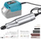 Strumento Multifunzione a Batteria, Utensile Multifunzione, trumento Rotativo Compatibile con Batteria Makita da 18 V, Dispositivo di Incisione Motore Senza Spazzole con 128 Accessori