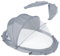 Orzbow Pliable Moustiquaire pour Bébé, Respirante Moustiquaire pour Lit de Bébé pour L'Été, Portable Moustiquaire pour L'intérieur Et L'extérieur De La Maison, avec Protection Solaire, Gris Foncé