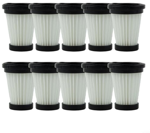 CWOQOCW Ersatz-HEPA-Filter für Moosoo K12 K12 Pro K13 schnurlosen Staubsauger, Invictus One 1.0 2.0 Foxnovo 13 KPA Luftreinigungsfilter, 4/10 Stück (10 Stück)