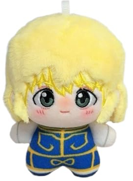 Qixiaan Hisoka Plüschfigur Chrollo Lucilfer Plushies Weicher Anhänger PP Baumwolle Gefülltes Wurfkissen Mini Kissen Sofa Heimdekoration für Anime-Fans