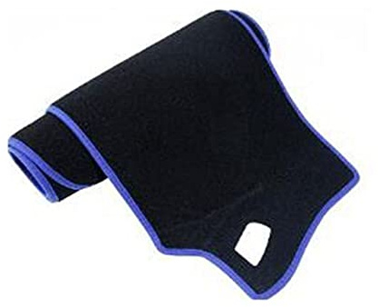Armaturenbrettabdeckung für Peugeot 206 1998 1999 2000 2001 2002 2003 2004-2012, Auto-Armaturenbrettmatte, Teppich, Überwurf, Sonnenschutz (Blaue Seite)