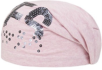 Döll Mädchen Bohomütze Jersey Mütze, Rosa (Pemba 8315), S (Herstellergröße: 49)