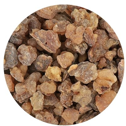 NKlaus Gum Olibanium Weihrauchharz 200g, naturrein, mit Holzresten | Räucherwerk aus naturreinem Weihrauchharz mit Holzresten