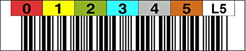 LTO 5 Label horizontal Nummernkreis 000700 - 000799
