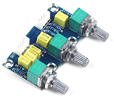 DollaTek Scheda di Controllo della Regolazione dei Bassi HiFi del Volume degli acuti del preamplificatore